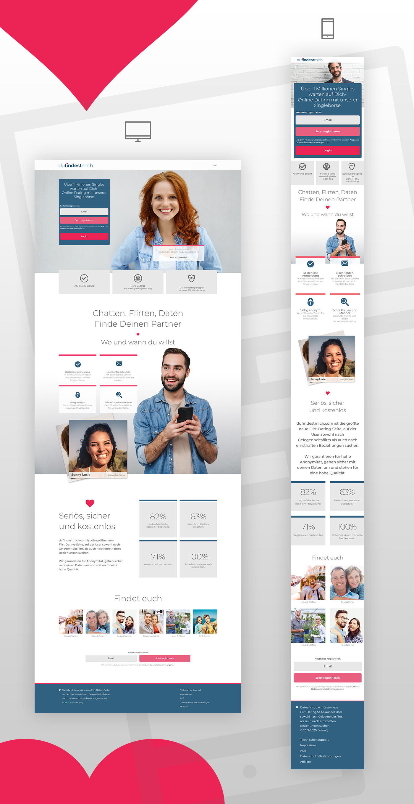 Website Desktop Mobile